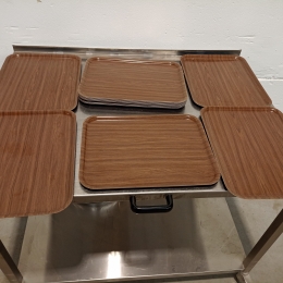 13 trays